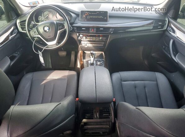 5UXKR0C53G0S87817 2016 BMW X5 White წინა პანელის ხედი