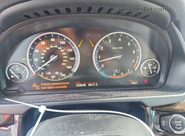 5UXKR0C56G0P33930 2016 BMW X5 Blue Instrument cluster view