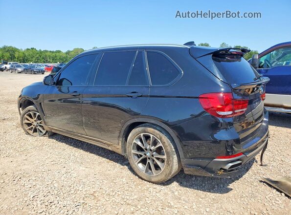 5UXKR0C56JL076200 2018 BMW X5 Черный Задняя левая четверть