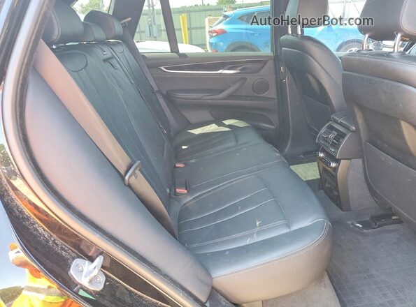 5UXKR0C56JL076200 2018 BMW X5 Черный Вид задней части салона