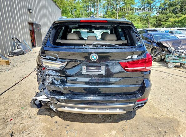 5UXKR0C57JL071541 2018 BMW X5 Black Rear view