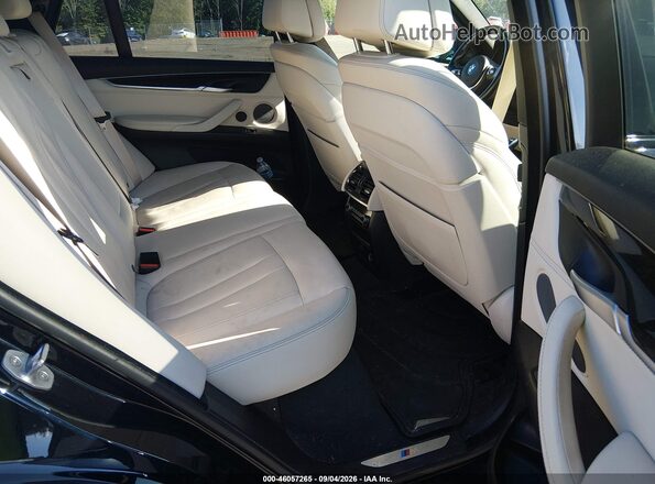 5UXKR2C50J0Z14525 2018 BMW X5 Black Widok naklejki z numerem VIN