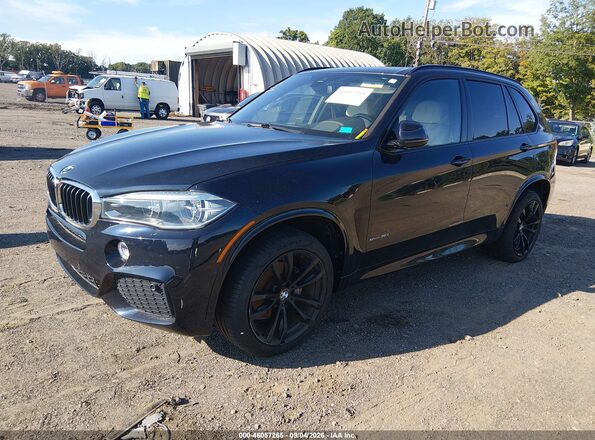 5UXKR2C50J0Z14525 2018 BMW X5 Black Przód lewy