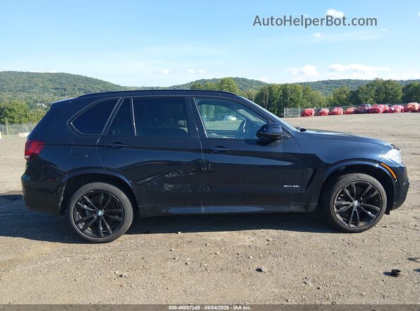 5UXKR2C50J0Z14525 2018 BMW X5 Black Widok wnętrza 360 stopni