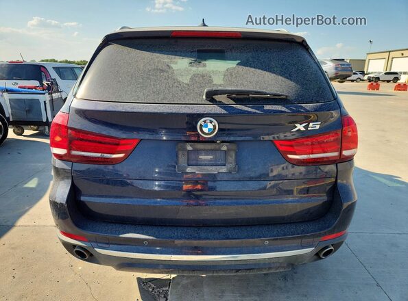 5UXKR2C56G0H42786 2016 BMW X5 Blue Vista trasera