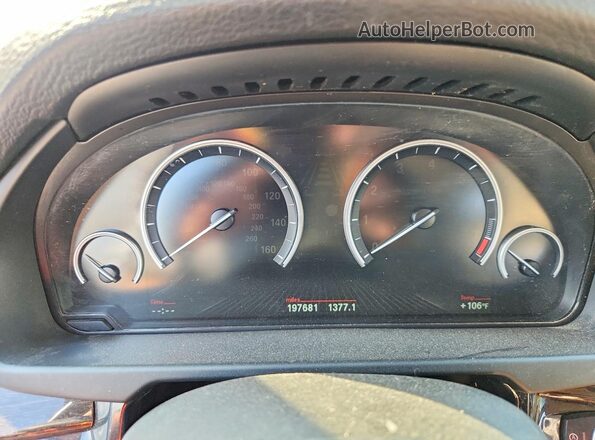 5UXKR2C56G0H42786 2016 BMW X5 Blue Vista del cuadro de instrumentos