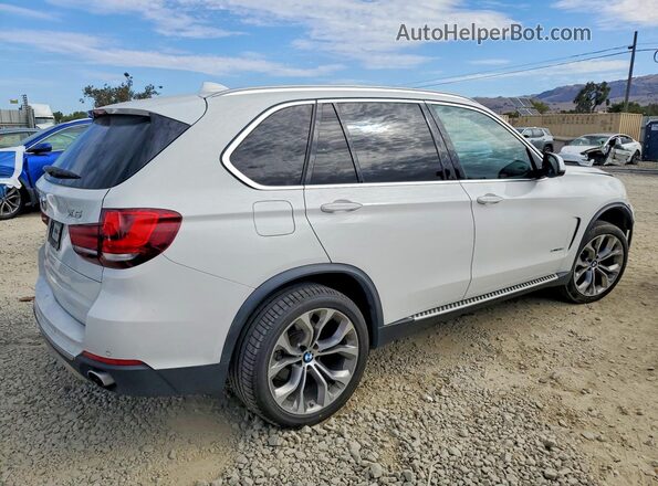 5UXKR2C57H0U18793 2017 BMW X5 Белый Задняя правая четверть