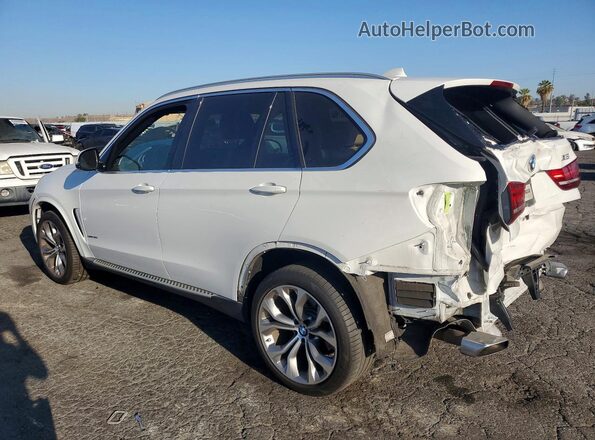 5UXKR2C5XJ0Z19778 2018 BMW X5 White Հետևի ձախ