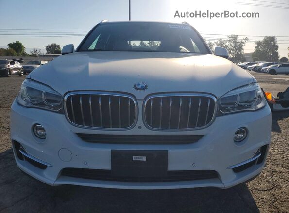 5UXKR2C5XJ0Z19778 2018 BMW X5 White Դիմացի տեսք