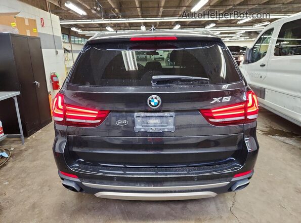 5UXKT0C53J0V99872 2018 BMW X5 Черный Вид сзади