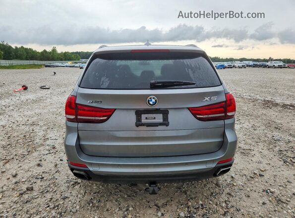5UXKT0C55G0F75150 2016 BMW X5 Silver Вид ззаду