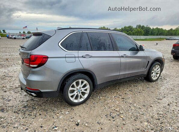 5UXKT0C55G0F75150 2016 BMW X5 Silver Задня права чверть