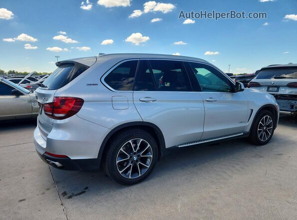 5UXKT0C56J0W02537 2018 BMW X5 Серебряный Задняя правая четверть