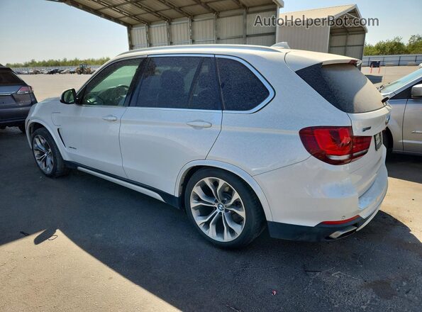 5UXKT0C57G0S79222 2016 BMW X5 White Trasero izquierdo