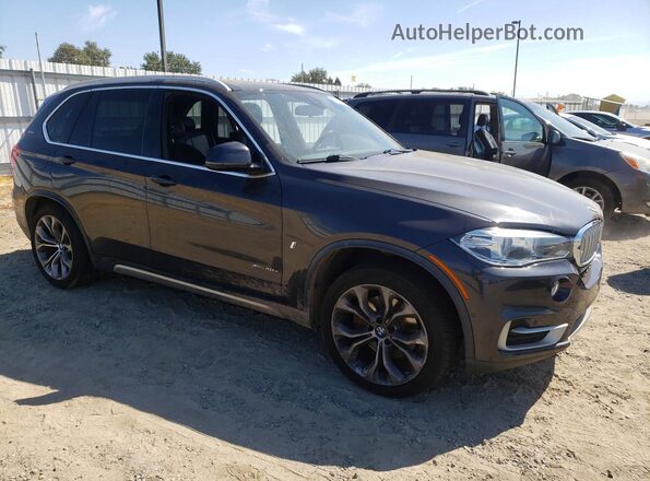 5UXKT0C57J0W00358 2018 BMW X5 Серый Передняя правая четверть