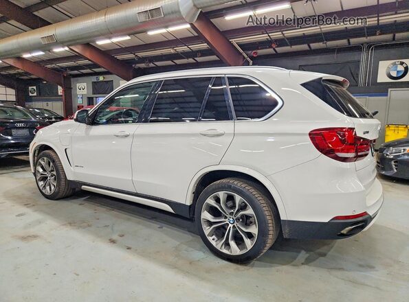 5UXKT0C58G0F74560 2016 BMW X5 White უკანა მარცხენა