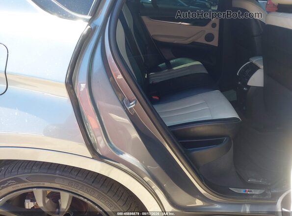 5UXKU0C39H0G69352 2017 BMW X6 Gray VIN კოდის სტიკერის ხედი