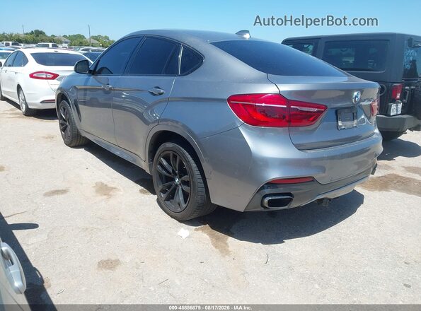5UXKU0C39H0G69352 2017 BMW X6 Gray უკანა მარცხენა