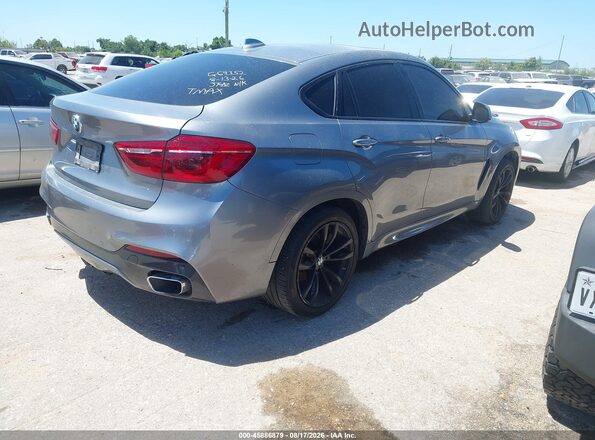 5UXKU0C39H0G69352 2017 BMW X6 Gray უკანა მარჯვენა