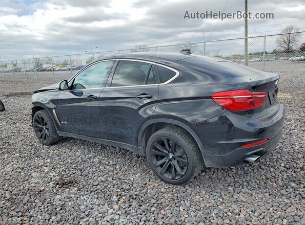 5UXKU0C57H0F99741 2017 BMW X6 Black Задня ліва чверть
