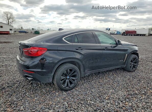 5UXKU0C57H0F99741 2017 BMW X6 Black Задня права чверть