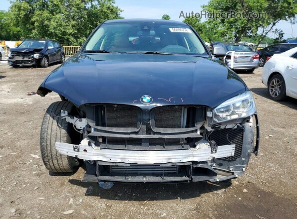 5UXKU2C53J0X48466 2018 BMW X6 Black Դիմացի տեսք