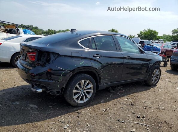 5UXKU2C53J0X48466 2018 BMW X6 Black Հետևի աջ