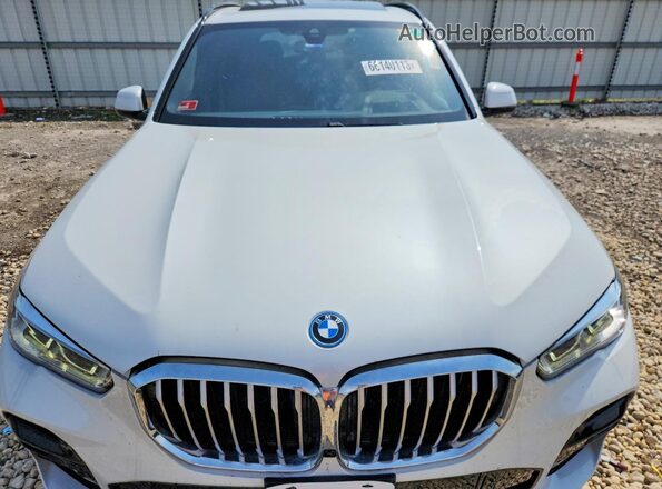 5UXTA6C04N9K67944 2022 BMW X5 White Սալոնի հետևի տեսք