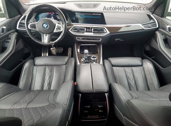 5UXTA6C06P9P79899 2023 BMW X5 Black წინა პანელის ხედი