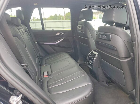 5UXTA6C06P9P79899 2023 BMW X5 Black უკანა სალონის ხედი