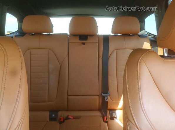 5UXTR7C52KLR53442 2019 BMW X3 Silver Rear seats view