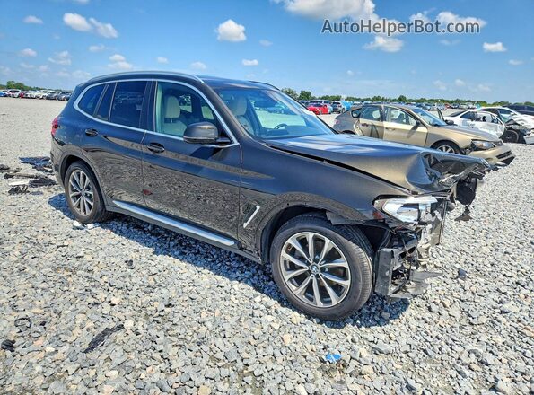 5UXTR7C53KLF32039 2019 BMW X3 Brown Front right