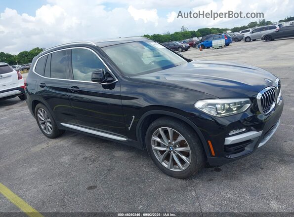 5UXTR7C59KLE94039 2019 BMW X3 Черный 