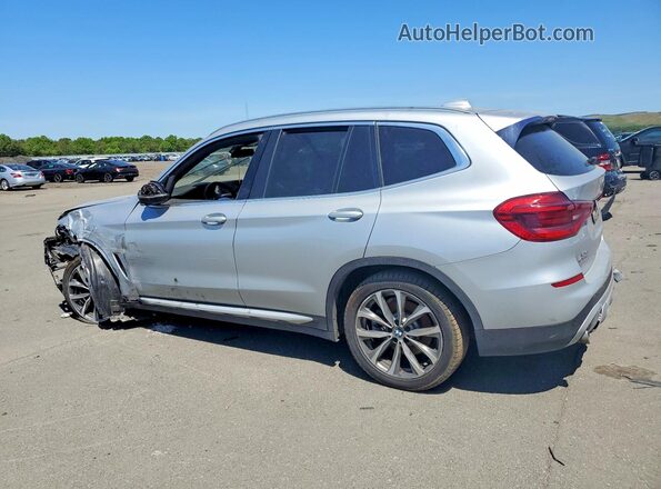 5UXTR9C50JLD72423 2018 BMW X3 Silver Հետևի ձախ