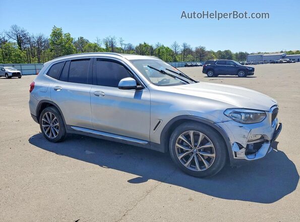5UXTR9C50JLD72423 2018 BMW X3 Silver Առջևի աջ