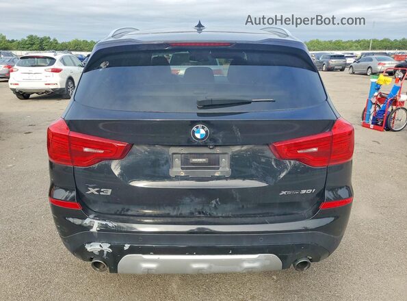 5UXTR9C52KLP77181 2019 BMW X3 Black Vista trasera
