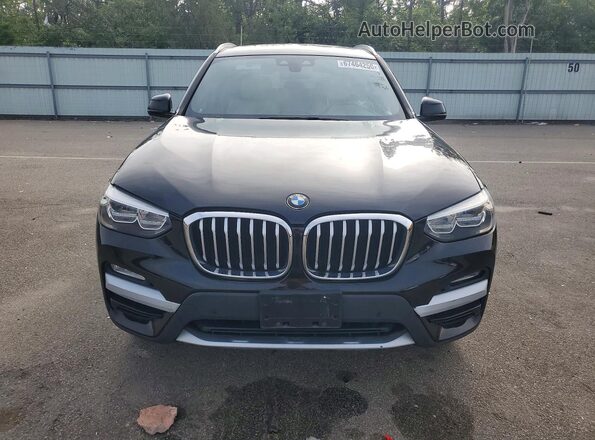 5UXTR9C52KLP77181 2019 BMW X3 Black Vista frontal