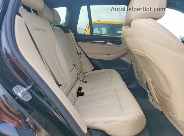 5UXTR9C52KLP77181 2019 BMW X3 Black Vista interior trasera