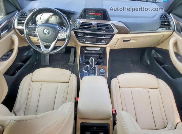 5UXTR9C52KLP77181 2019 BMW X3 Black Vista del salpicadero