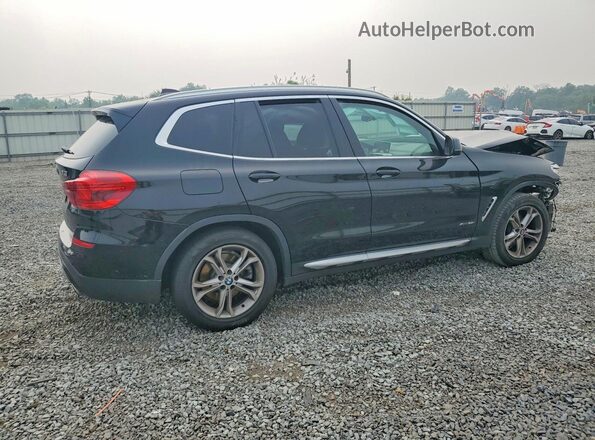 5UXTR9C54JLC75080 2018 BMW X3 Black Հետևի աջ