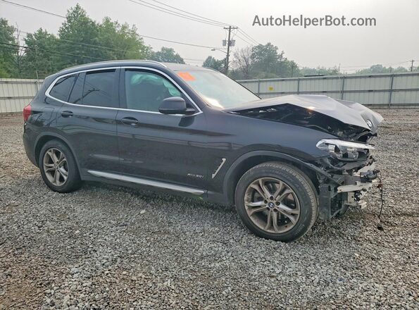 5UXTR9C54JLC75080 2018 BMW X3 Black Առջևի աջ
