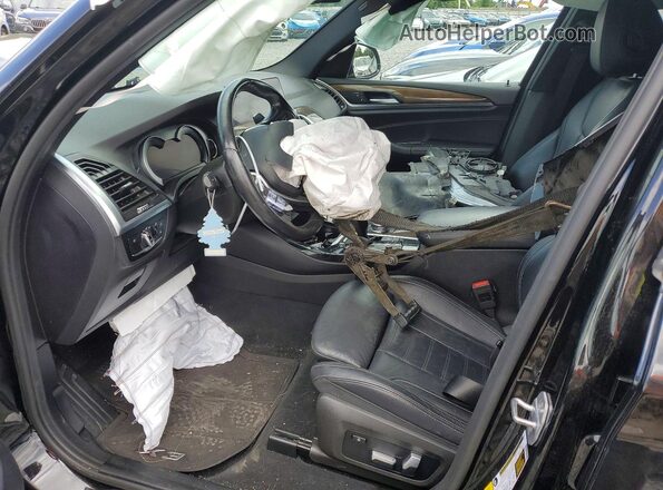 5UXTR9C54JLC75080 2018 BMW X3 Black Սալոնի դիմացի տեսք