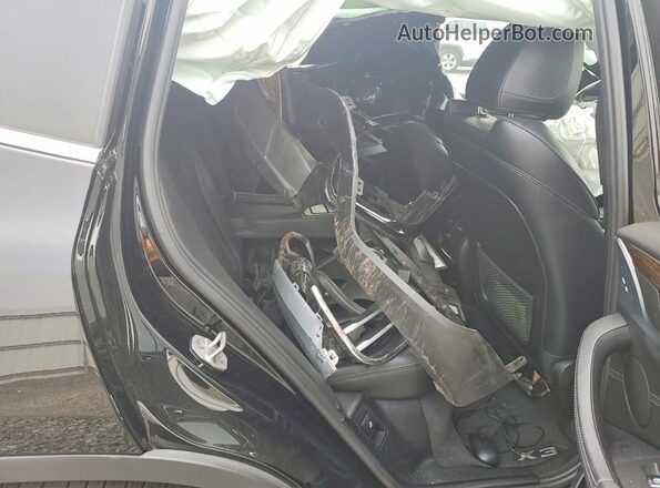 5UXTR9C54JLC75080 2018 BMW X3 Black Սալոնի հետևի տեսք