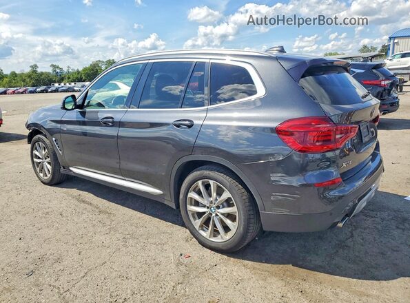 5UXTR9C57KLE13776 2019 BMW X3 Black Tył lewy