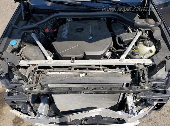 5UXTR9C57KLE13776 2019 BMW X3 Black Widok komory silnika