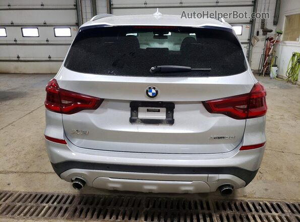 5UXTR9C57KLR08850 2019 BMW X3 Silver უკანა ხედი