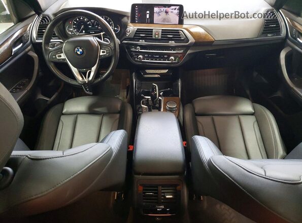 5UXTR9C57KLR08850 2019 BMW X3 Silver წინა პანელის ხედი