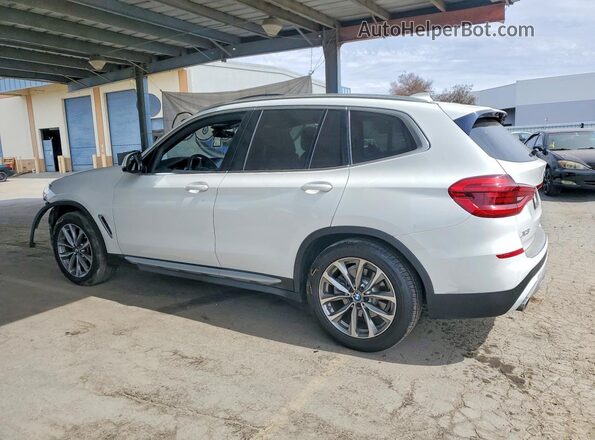 5UXTR9C58KLE19960 2019 BMW X3 White Tył lewy
