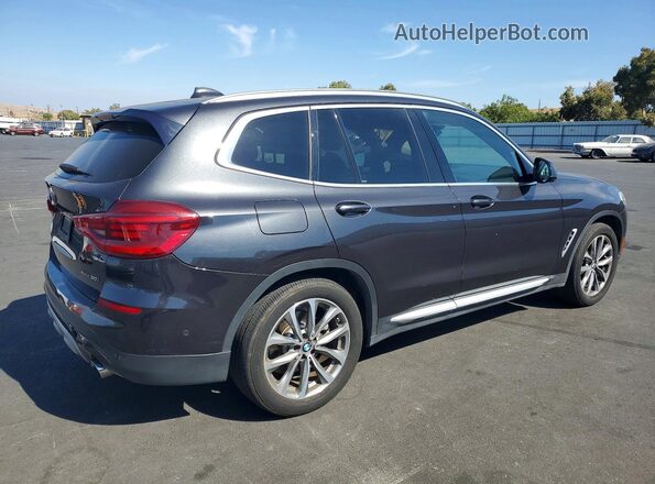5UXTR9C58KLR03947 2019 BMW X3 Charcoal Tył prawy