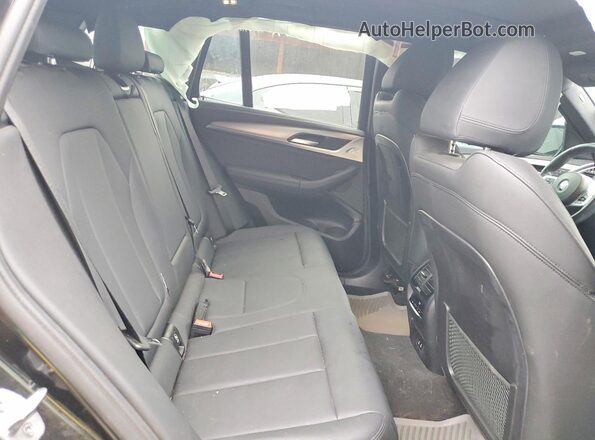 5UXTS1C05M9D75295 2021 BMW X3 Черный Вид задней части салона